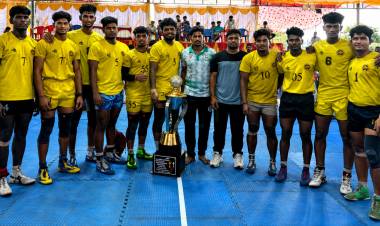 SRMIST Kabaddi Men’s Team won the Gold Medal in the State-Level Invitational Kabaddi Men’s Tournament