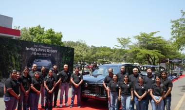 JSW MG Motor India Starts Production of India’s First D+SUV - MG MAJESTOR