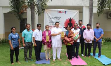 KLH Celebrates International Yoga Day Across Campuses