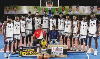 3rd Fighting Star State-Level Basketball Championship-SRM IST Won Gold Medal
