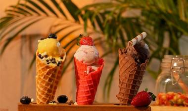 Scoops of Happiness at Truffles, Feathers Hotel