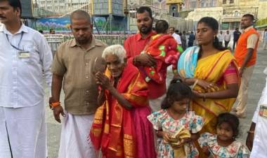 116-Year-Old Devotee’s Walk of Faith to Tirumala