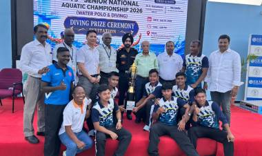  Prize Distribution Ceremony Marks Grand Finale of 79th Senior National Aquatic Championship-DIVING