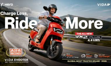 VIDA enters the Asia Book of Records with the launch of the new VIDA Evooter VX2 Plus 4.4 kWh