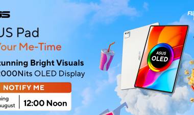ASUS AnnouncesNew ASUS PadT3201 in India, featuring astunning OLED Display for immersive entertainment “For Your Me Time” in a sleek, portable design