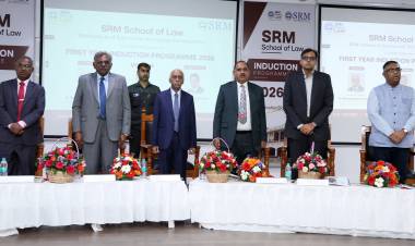 NHRC Chairman Justice V Ramasubramanian Inaugurates Human Rights and International Humanitarian Law Centres at SRM School of Law