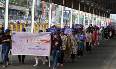Rela Hospital Hosts 3-Km Walkathon to Observe World Breastfeeding Week