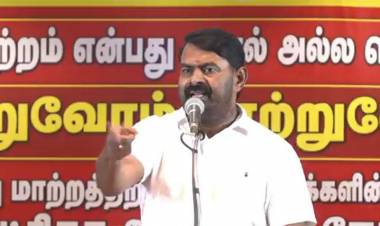 நடிகருக்கும் உண்மையான தலைவருக்கும் வித்தியாசம் தெரியாதவர்கள் கையில்தான் ஆட்சி சென்றுள்ளது – சீமான் காட்டம்