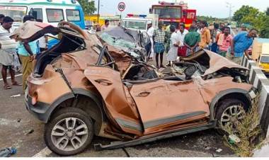 Five from Chennai family killed in highway crash near Madurai