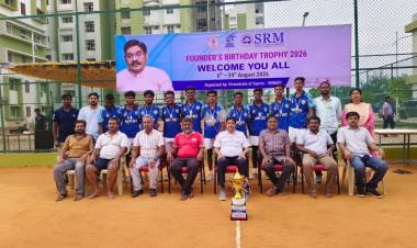 SRMIST Founder’s Birthday Trophy – 2026 Inter Collegiate Ball Badminton (M&W) Tournament Successfully Completed 
