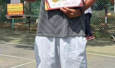 SRMIST Tennis Player Hasan Mohammed Wins Gold Medal at Buck Memorial Sports Festival (2026)
