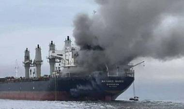Vessel Hit by Mystery Projectile in Strait of Hormuz