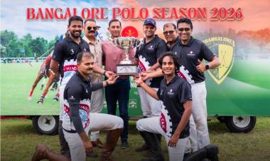 Hindustan University Polo Team Clinches Exhibition Title at Bangalore Polo Season