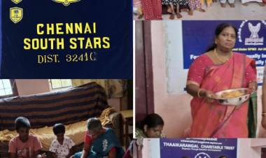 LC Chennai South Stars Organises Hunger Project at Thaikaranhal