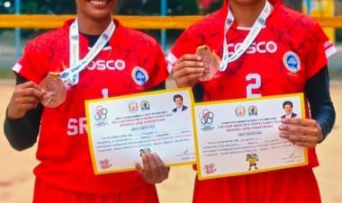 SRMIST Beach Volleyball Teams Clinch Gold and Bronze Medals at CM Trophy