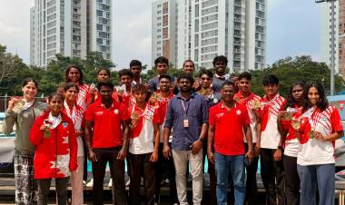 Outstanding Performance by SRMIST Swimmers at CM Trophy Chengalpattu District-Level Swimming Championship – 33 Medals Secured