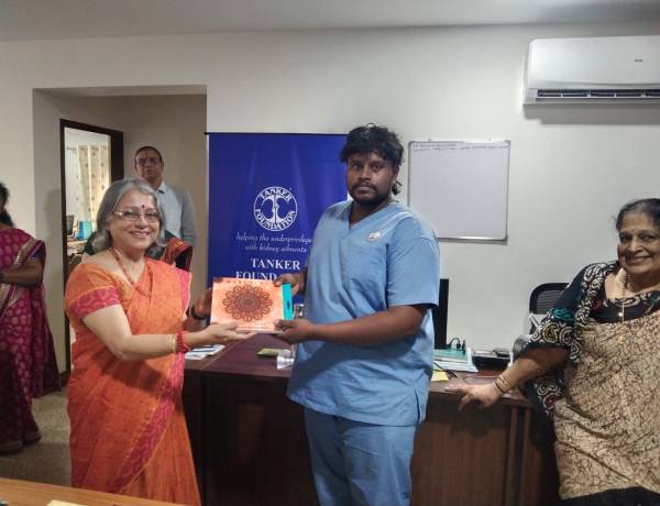 Therapeutic Mandala Art Books Donated to TANKER Foundation by Trustee Mrs. Sudha Lakshmi Rao on 02nd March 2026. We would be grateful for your good coverage. Grateful Thanks. Latha Kumaraswami.