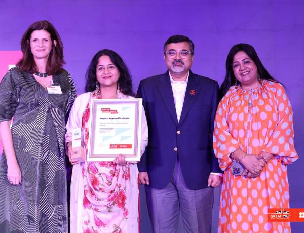 Meghna Singhania Receives Science & Sustainability Award at UK Alumni Awards 2026
