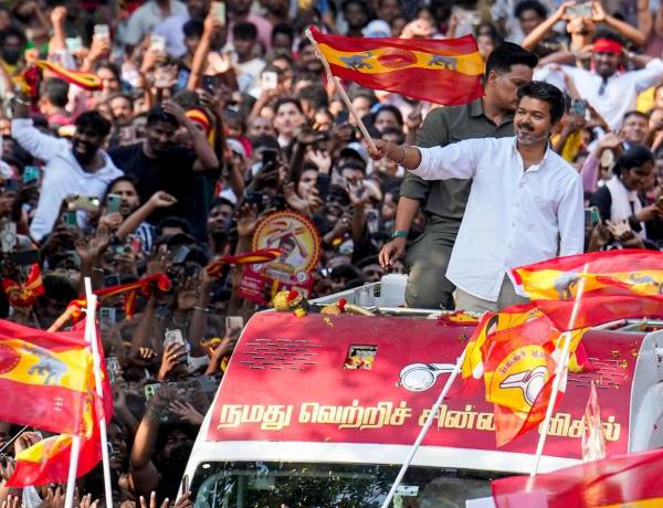 Vijay faces police case over Chennai rally, his party says authorities did not provide adequate security