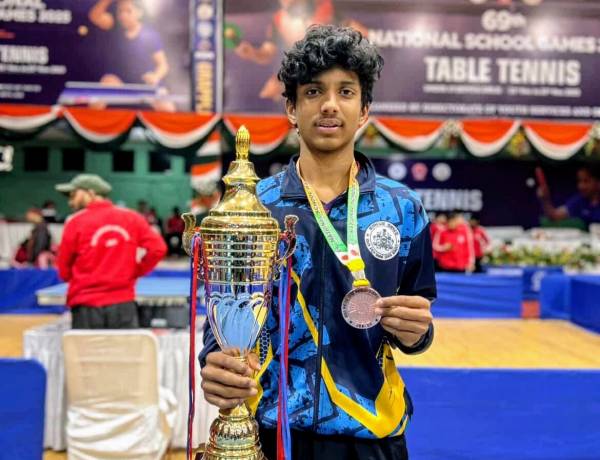  ACADEMIC EXCELLENCE MEETS SPORTING GLORY: ABHINAV K MURTHY SHINES BRIGHT