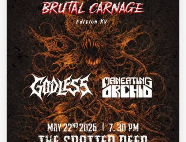 Chennai, Prepare for the Ultimate Sonic Onslaught: Brutal Carnage XV Roars into The Spotted Deer, Palomar by crossway