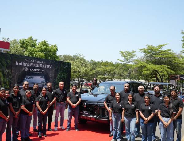 JSW MG Motor India Starts Production of India’s First D+SUV - MG MAJESTOR