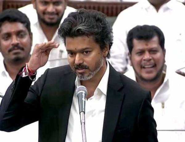 Vijay uses Assembly speech to target opposition, defend government