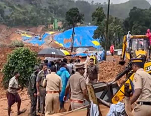 Several missing after landslide at Wayanad tunnel project