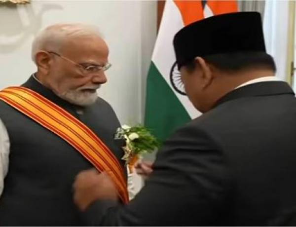 PM Modi receives Indonesia’s highest civilian honour, India signs key deals at Jakarta
