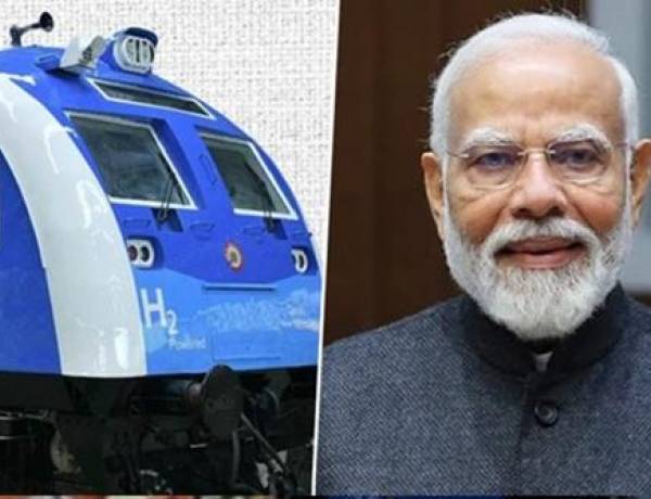 hydrogen-powered train on July 17