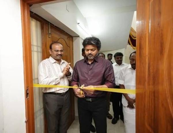 Chief Minister Vijay inaugurates upgraded Perambur MLA office, launches grievance app