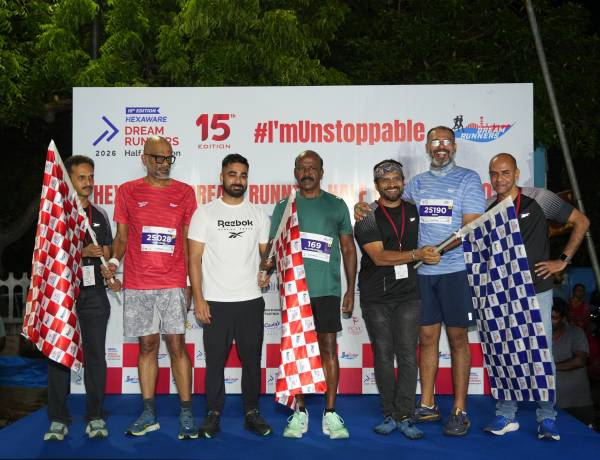  Over 7,000 Runners Participate in the 15th Edition of the Hexaware Dream Runners Half Marathon 2026
