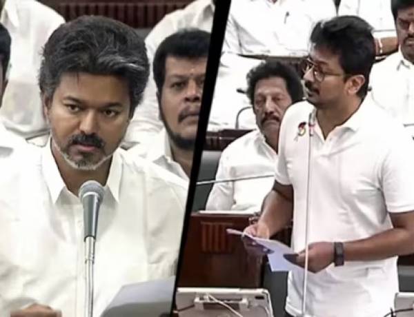 Vijay and Udhayanidhi clash over law-and-order debate in assembly
