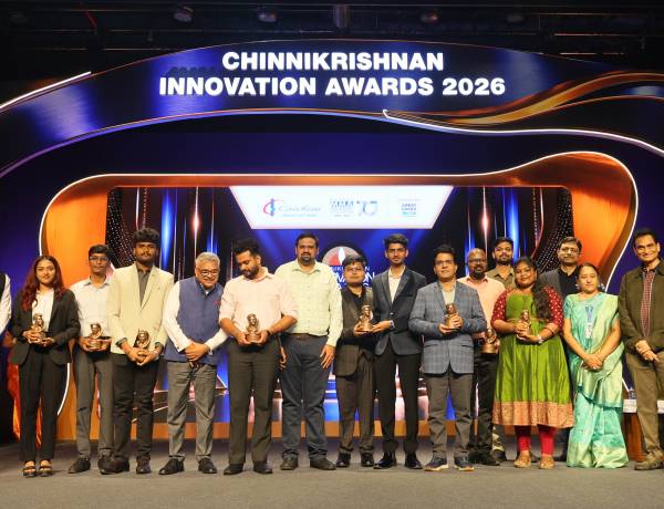 CavinKare & MMA Honour India’s Most Promising Innovators at the 15th ChinniKrishnan Innovation Awards 2026