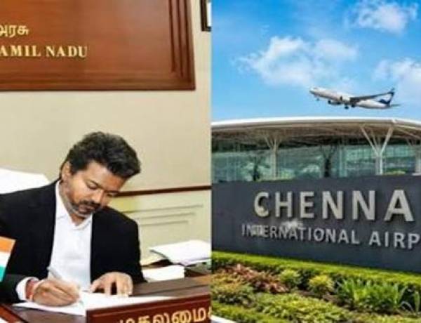 Vijay’s Chennai airport privatisation push triggers political storm in Tamil Nadu