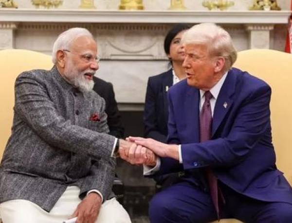 Modi and Trump discuss trade, defence and critical technology ties