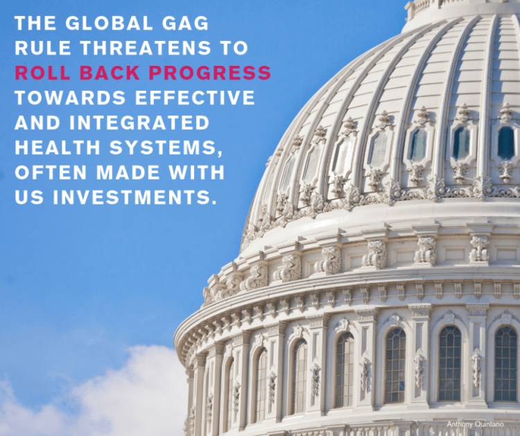 Removing the “Global Gag” will benefit millions of vulnerable women and girls worldwide