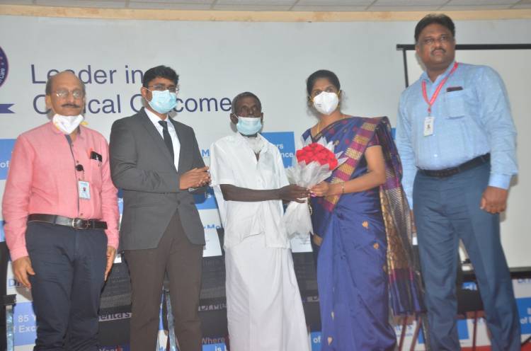 Dr Mehtas மருத்துவமனையில் தமிழ்நாட்டில் முதல் முறையாக அறுவை சிகிச்சை மூலம் தொண்டை புற்றுநோயை வெற்றிகரமாக அகற்றினர்..!