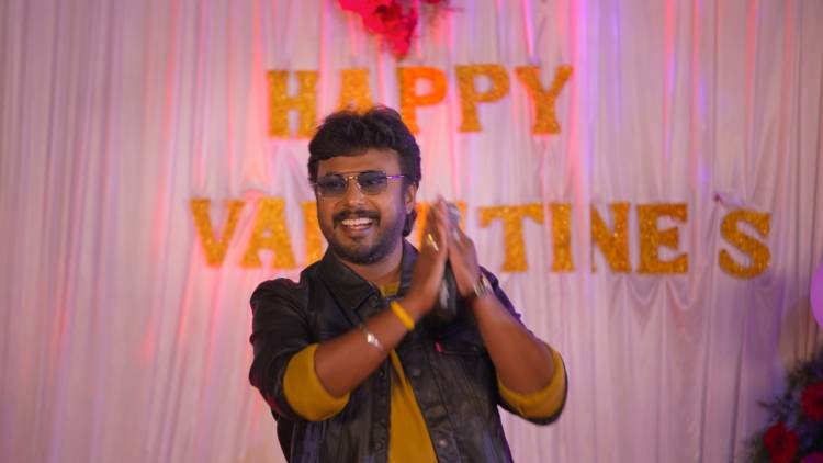 Colors Tamil brings special celebrities Comedian Adhavan and Actress Sanjana Singh to celebrate Valentine Weekend