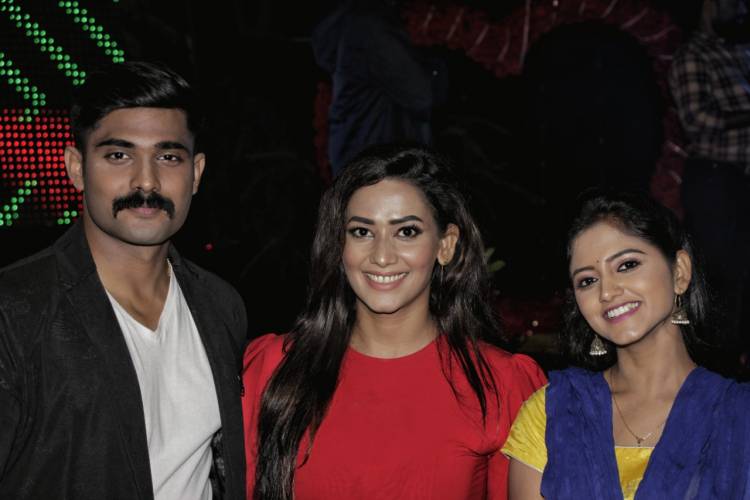 Colors Tamil brings special celebrities Comedian Adhavan and Actress Sanjana Singh to celebrate Valentine Weekend