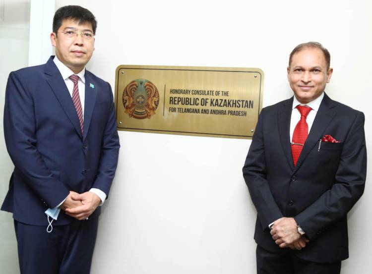 Honorary Consulate of Kazakhstan opened in the   South Indian metropolitan - the city of Hyderabad