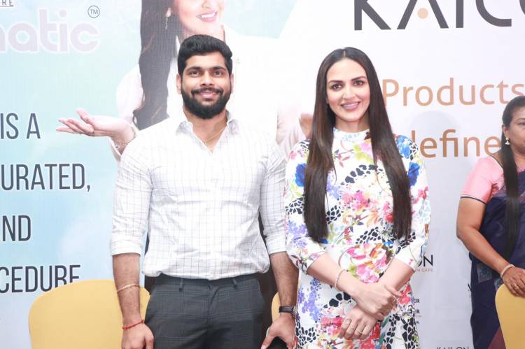 #KolorsCryomatic launch.. #Kailon   @Esha_Deol calls #Chennai as her home town.. 