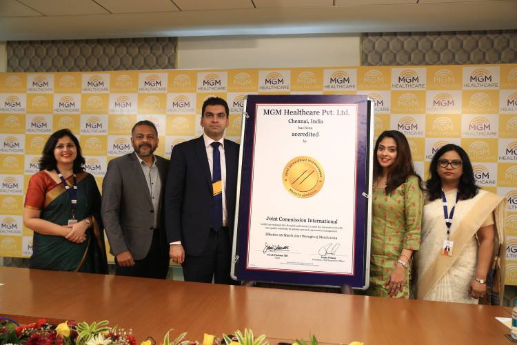 MGM Healthcare, Chennai receives prestigious JCI Accreditation
