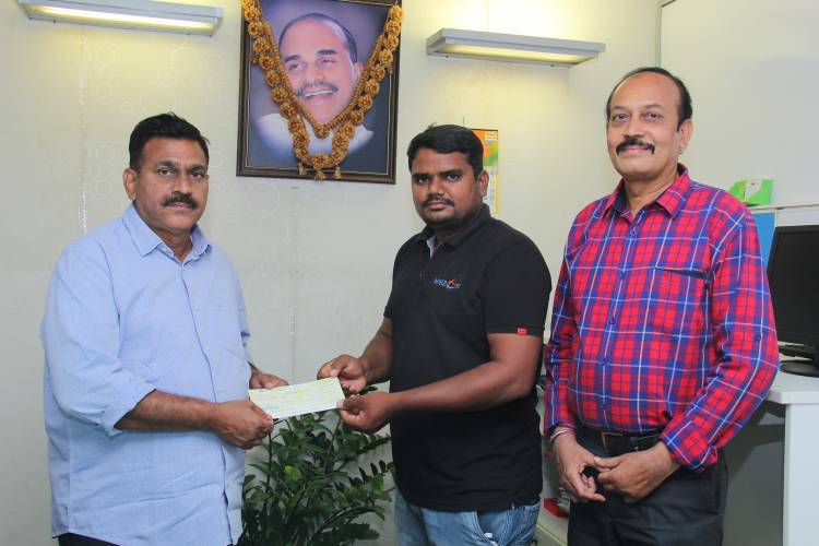 Hybiz TV keeps its word, hands over cheques to Journalist Families