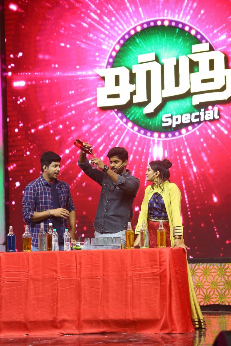 Colors Sunday Kondattam takes a new stride; Brings together stars of Sarbath Movie for a special episode