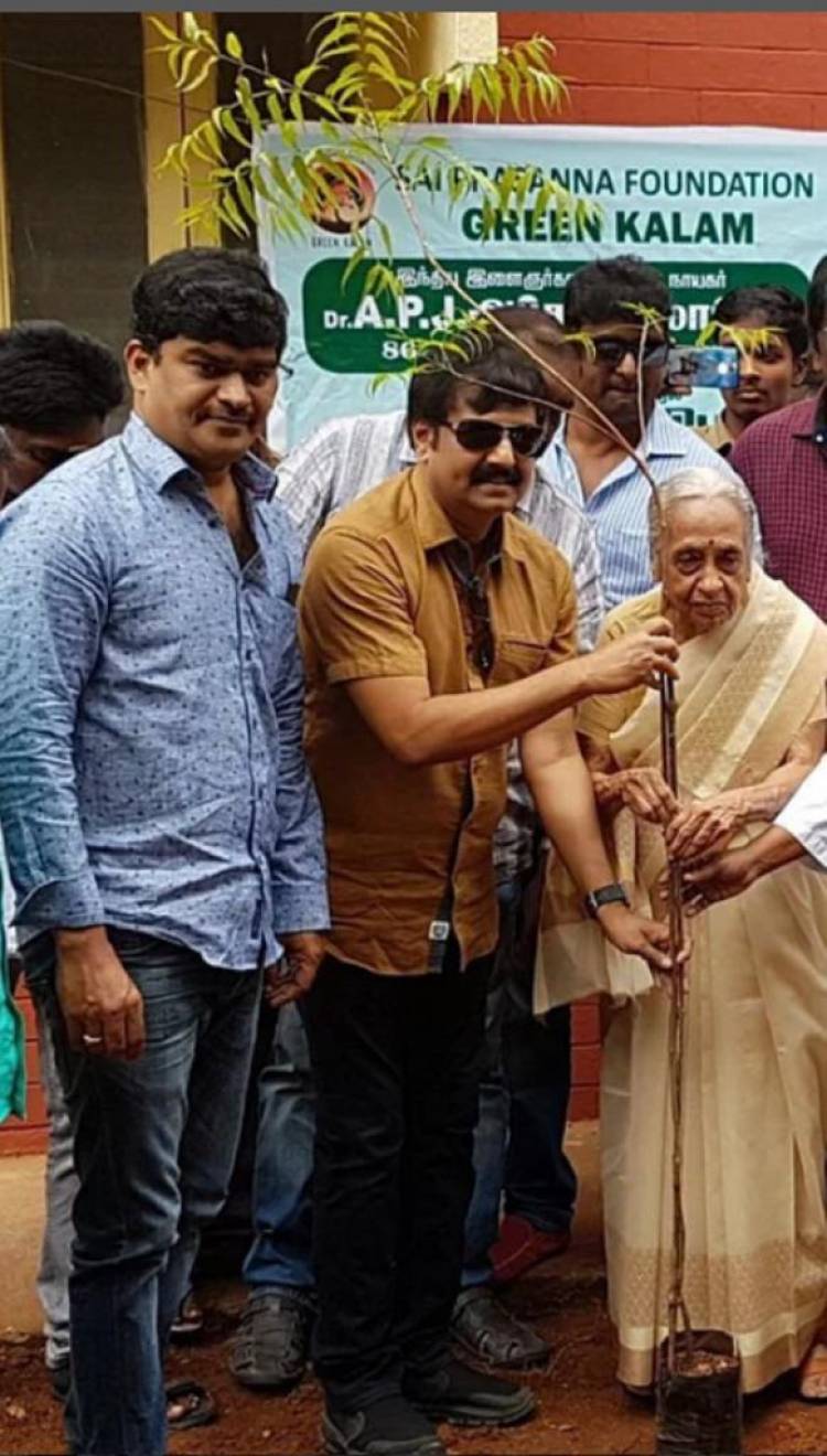 பத்மஸ்ரீ  விவேக்  ஆரம்பித்த நற்பணிகள் தொடரும்