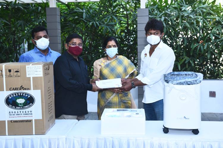 On behalf of TzuChi Foundation, EssEmm Corporation facilitates contribution of 600 units of O2 Concentrators 