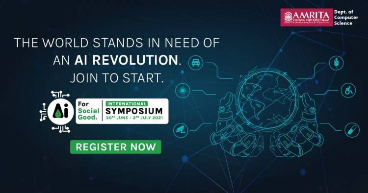 Amrita University to Organize 4-day Int’l Symposium on Artificial Intelligence for Social Good