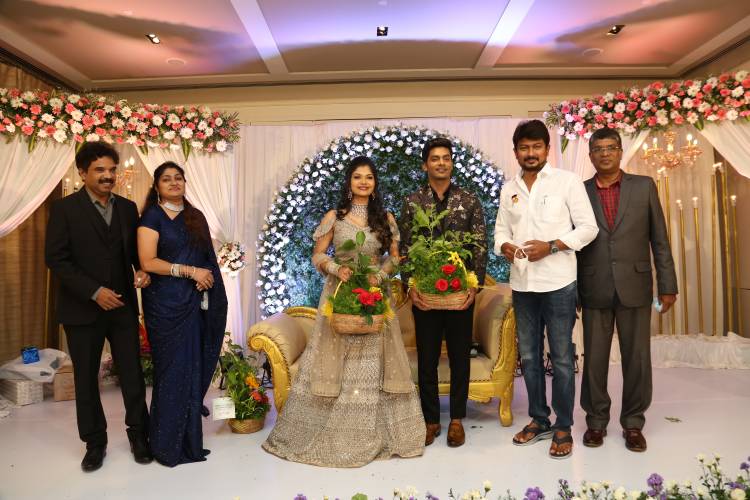 The Honourable Chief Minister of Tamil Nadu Mr M K Stalin  attended the wedding