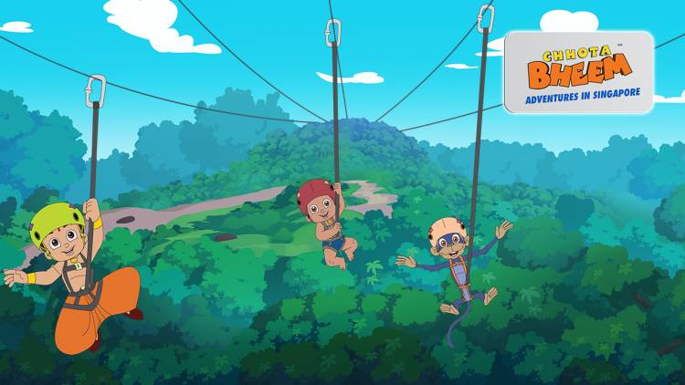 The Singapore Tourism Board, in partnership with Voot Kids,  presents “Chhota Bheem – Adventures in Singapore”